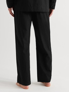 TEKLA - Organic Cotton-Poplin Pyjama Trousers - Black