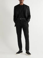 Brunello Cucinelli - Straight-Leg Cotton-Twill Trousers - Black