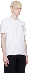 Maison Kitsuné White Fox Head T-Shirt