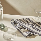 Ferm Living Hale Yarn Dyed Linen Tea Towel in Off White