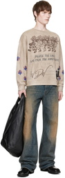 Who Decides War Off-White Ammunition Crewneck Sweatshirt