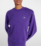 Adidas by Stella McCartney Cotton fleece sweatshirt