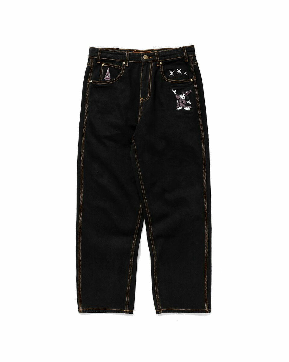 Butter Goods X Disney Fantasia Baggy Denim Jeans Black - Mens - Jeans ...