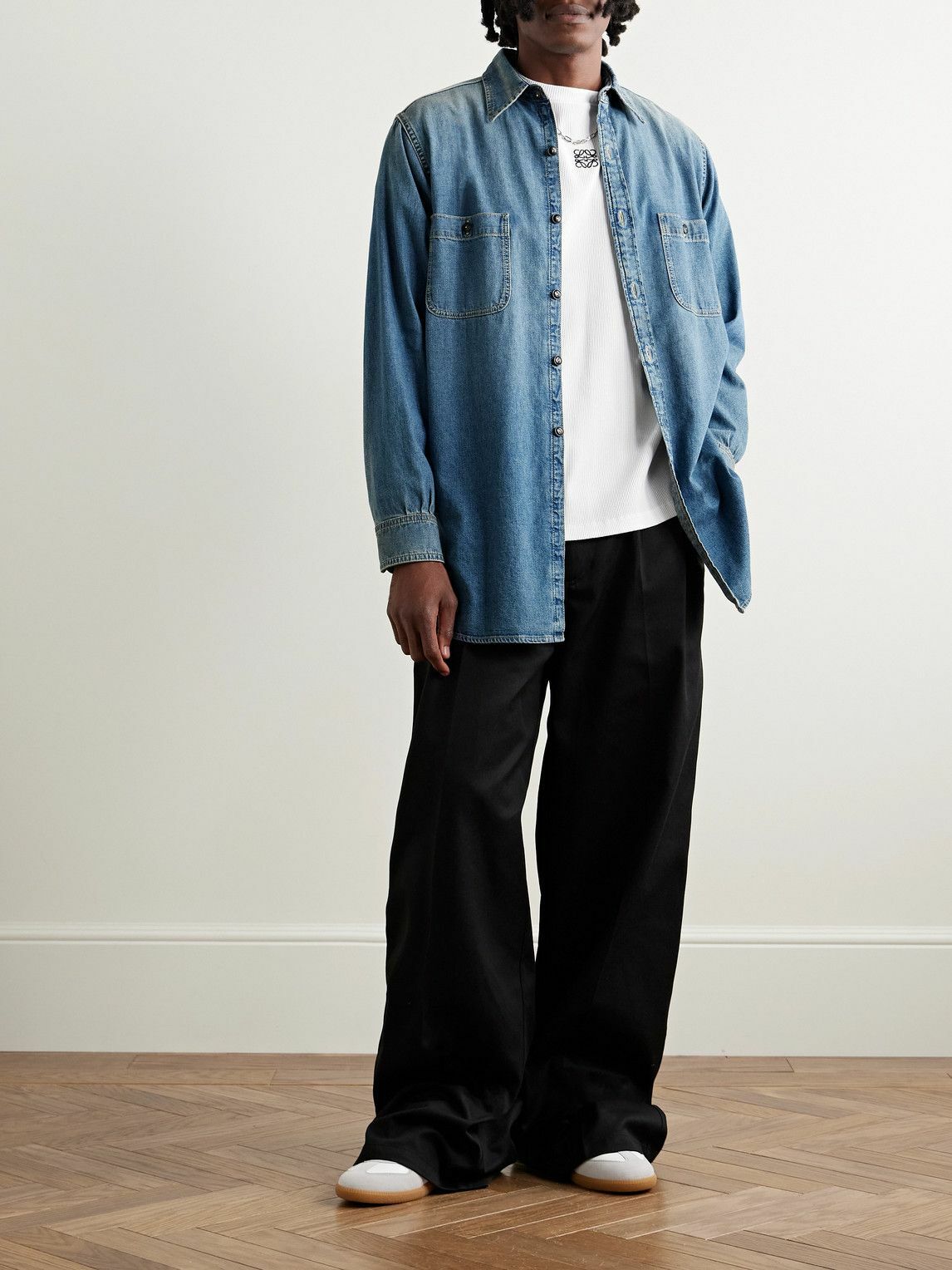 【即購入ok】マルジェラ デニムシャツ Maison Margiela 中古・古着通販】MM6 Maison Margiela (エムエムシックスメゾン