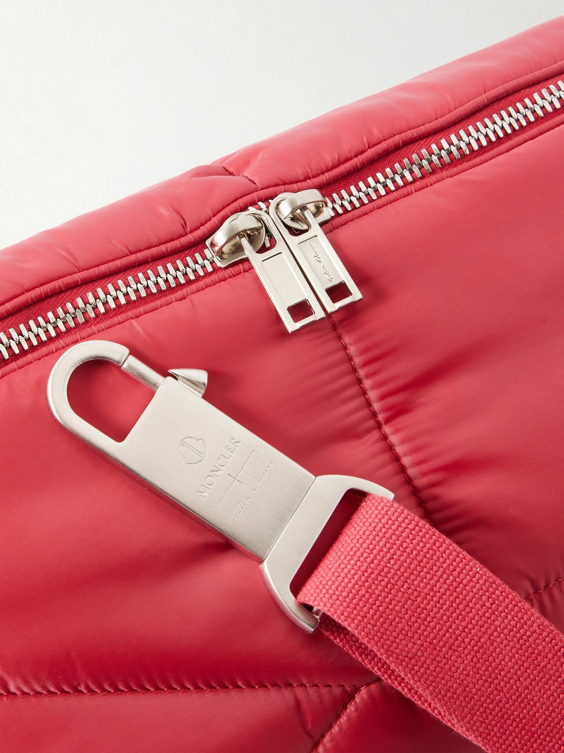 Rick Owens - Moncler Quilted Padded Shell Belt Bag