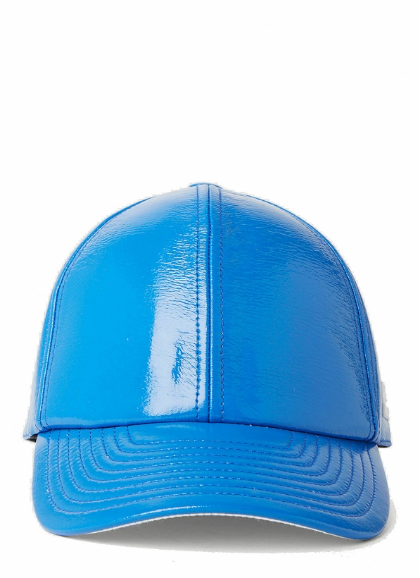 Photo: Courrèges - Vinyl Baseball Cap in Blue