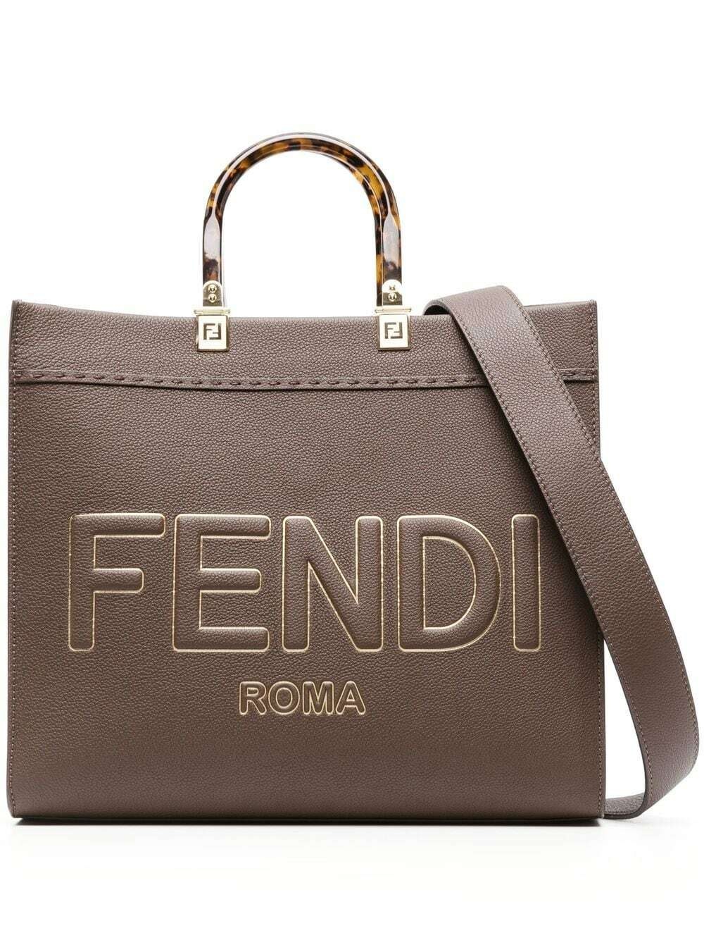 FENDI - Sunshine Leather Shopping Bag Fendi
