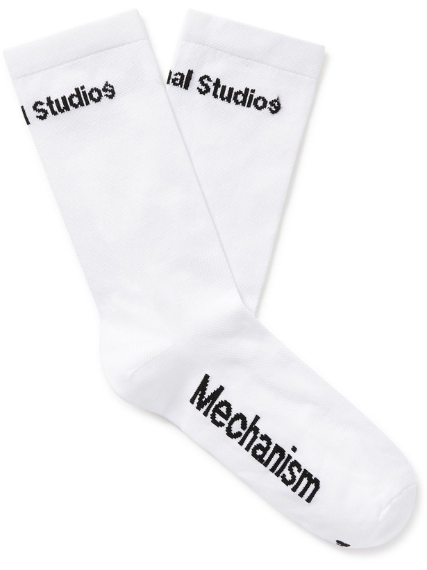 Photo: Pas Normal Studios - Meryl Skinlife Cycling Socks - White