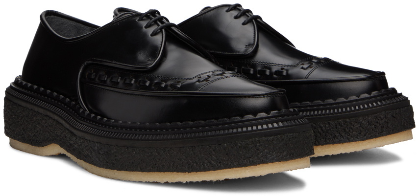 ADIEU アデュー TYPE 101 BLACK CREPE / BLACK Adieu Black Type 101 Oxfords Adieu
