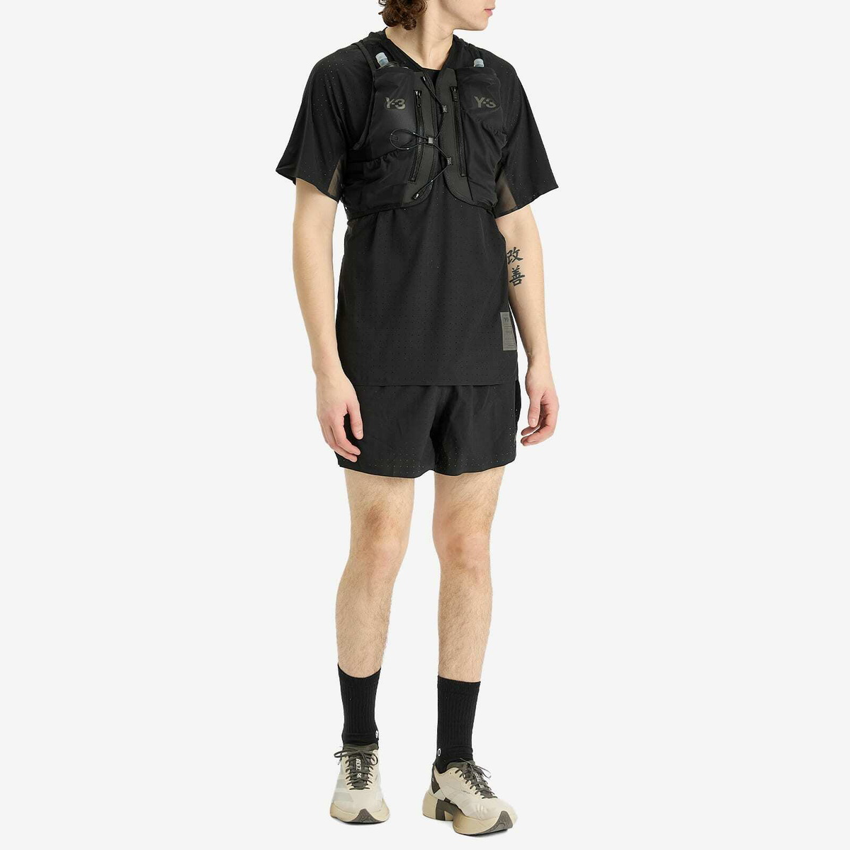 Y-3 Men's Run Vest in Black