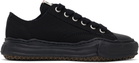 Maison MIHARA YASUHIRO Black Peterson OG Sole Canvas Low-Top Sneakers