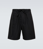 Y-3 - Wool-blend Bermuda shorts