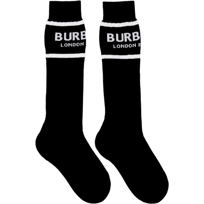 Photo: Burberry Black Logo Socks