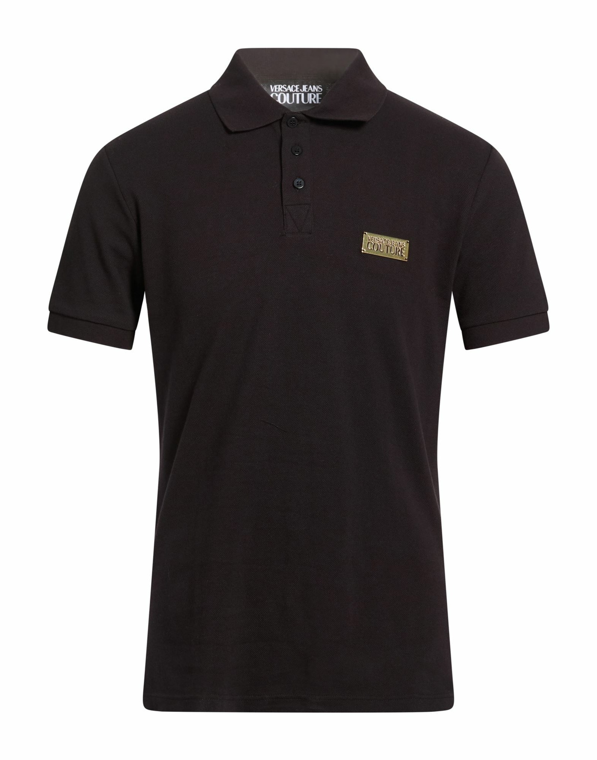 Versace Jeans Couture Mens Polo shirt in Black