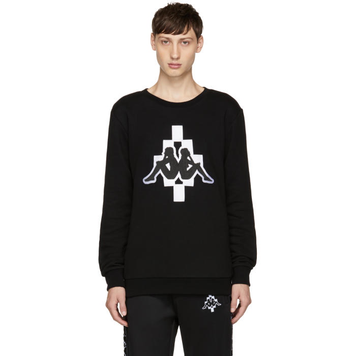 Photo: Marcelo Burlon County of Milan Black Kappa Edition Sweatshirt