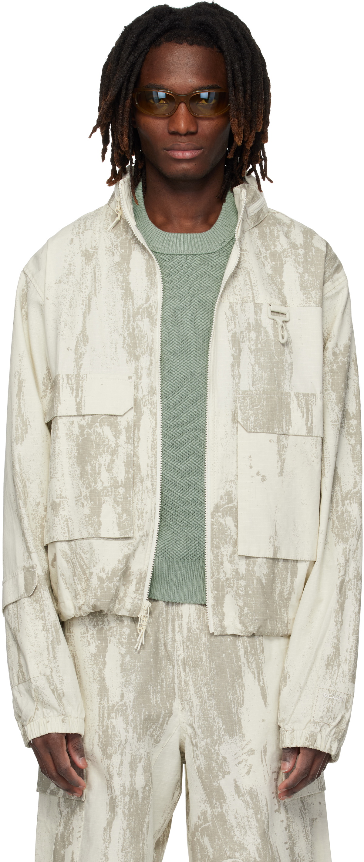 RCOS Beige & Gray Sierra Jacket