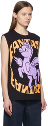Stella McCartney Black Fantasia Pegasus T-Shirt