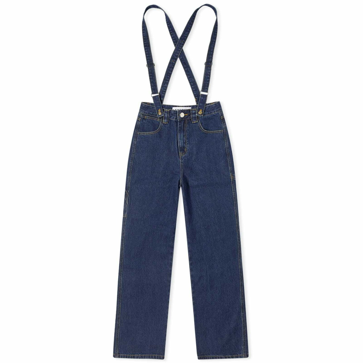 L.F. Markey Women's Hart Trouser Suspenders in Indigo