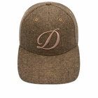 Dime Men's D Full Fit Cap in Herringbone Oak 