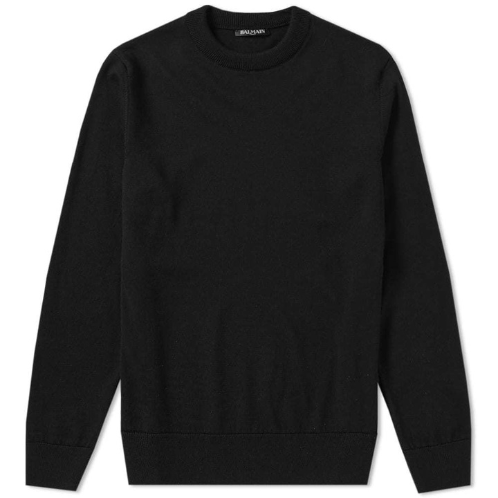 Photo: Balmain Side Zip Knit