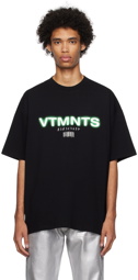 VTMNTS Black Bonded T-Shirt