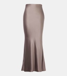 The Sei Silk charmeuse maxi skirt