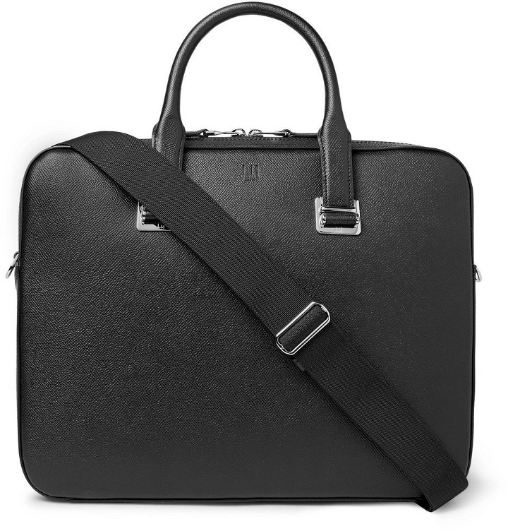 Photo: Dunhill - Cadogan Full-Grain Leather Briefcase - Men - Black