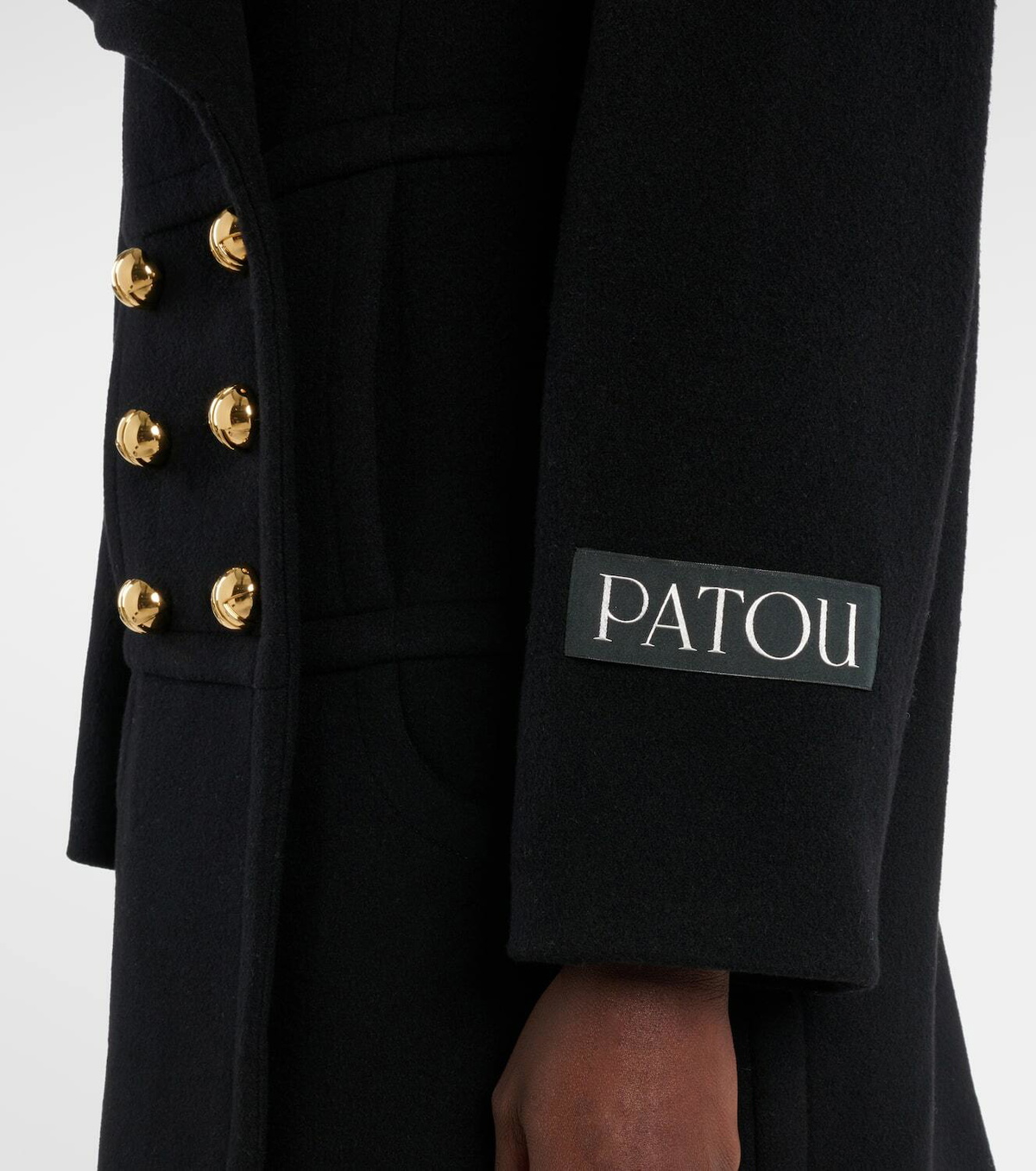 Patou Wool-blend coat