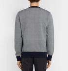 Mr P. - Birdseye Cotton Sweater - Men - Navy