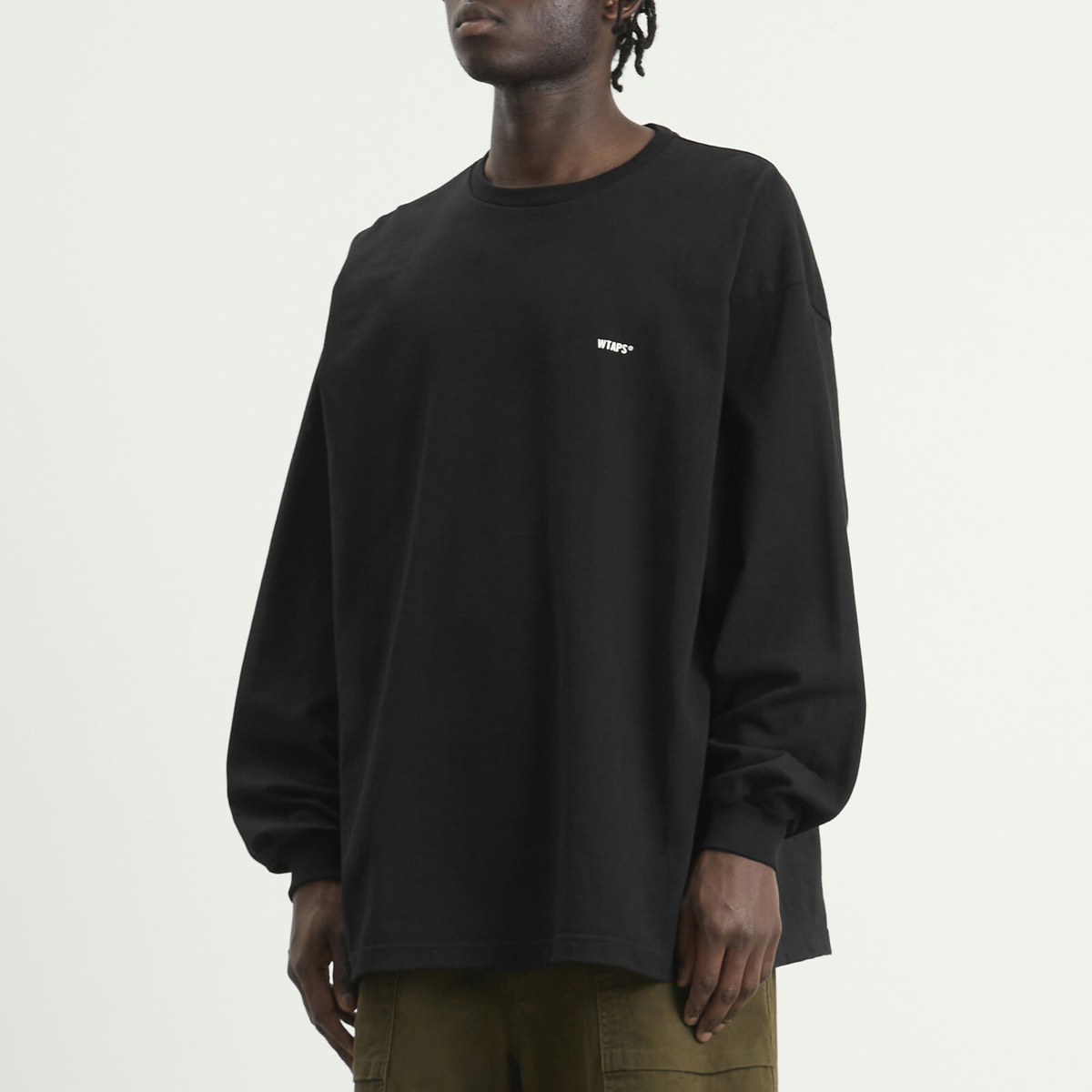 WTAPS Men's Spec Long Sleeve T-Shirt in Black