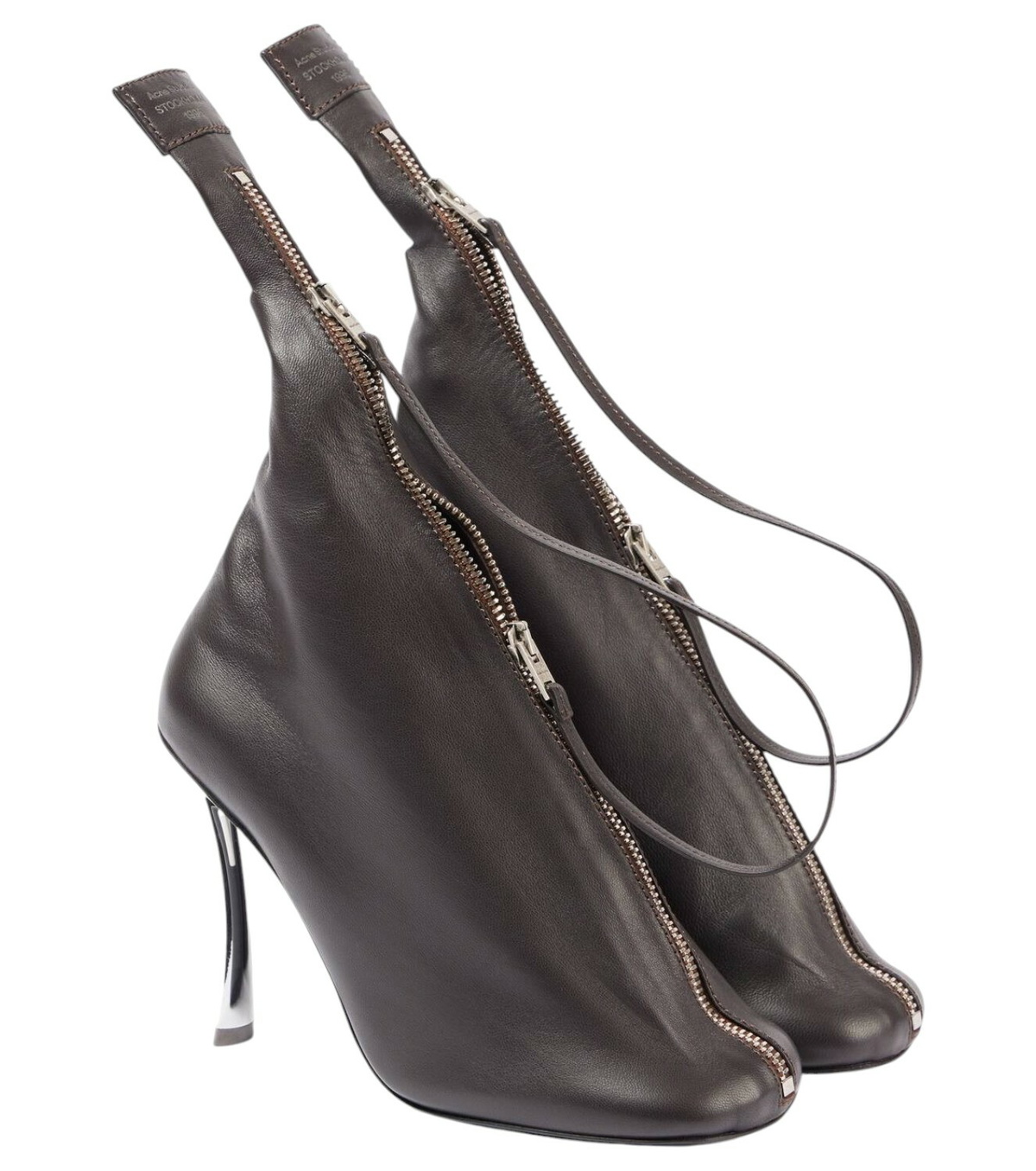 Acne Studios Musubi Ankle Boots Black ムスビ アンクルブーツ Acne Studios Musubi Knotted Leather Ankle Boots | Saks Fifth