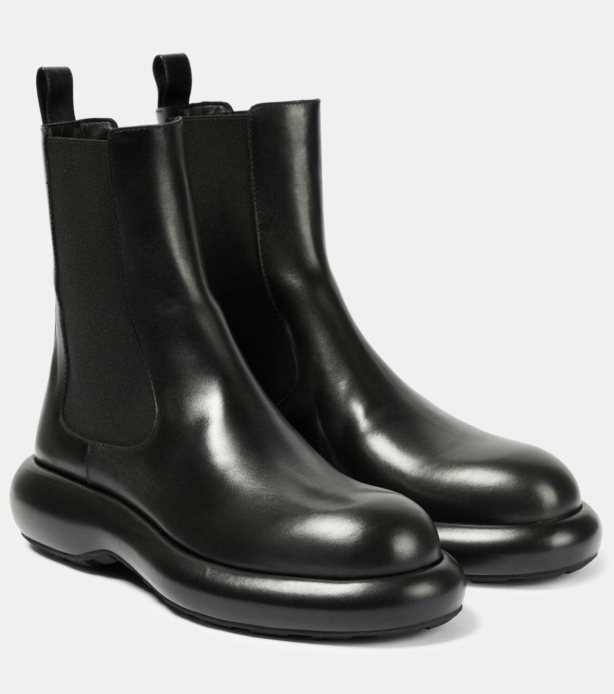 Jil Sander Leather Chelsea boots