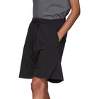 11 by Boris Bidjan Saberi Black Taffeta Shorts