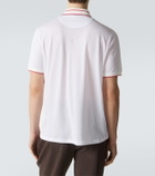 Kiton Cotton piqué polo shirt