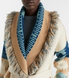 Alanui Icon jacquard virgin wool cardigan