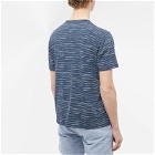 Corridor Men's Frequency Stripe T-Shirt in Blue