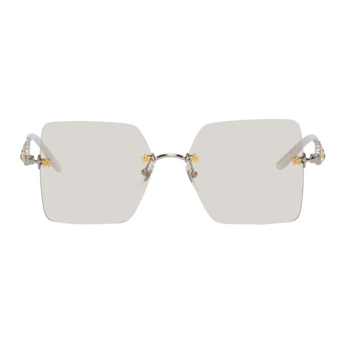 Buy Gucci Square Frame Sunglasses 'Gold' - GG1279S 005 | GOAT