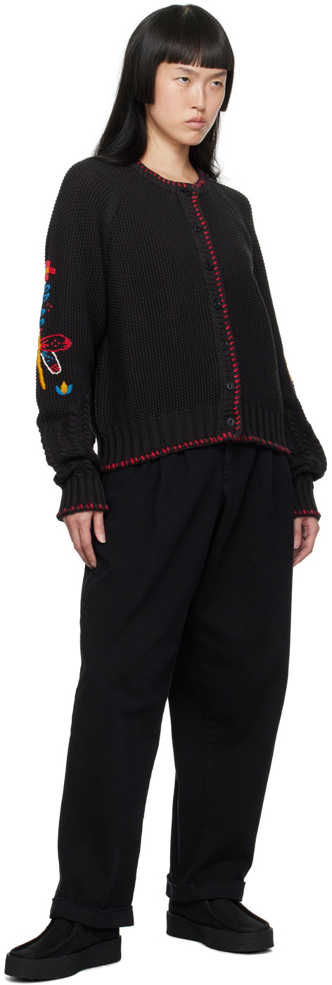 YMC Black Lotus Cardigan YMC