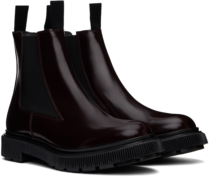 Adieu Burgundy Type 188 Chelsea Boots