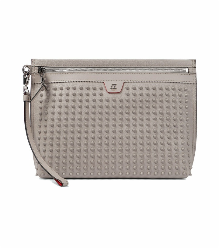 Photo: Christian Louboutin - CityPouch studded leather pouch