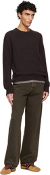 Sunflower Brown Wide Twist Jeans