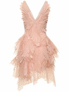 ZIMMERMANN - Lvr Exclusive Flocked Tulle Mini Dress