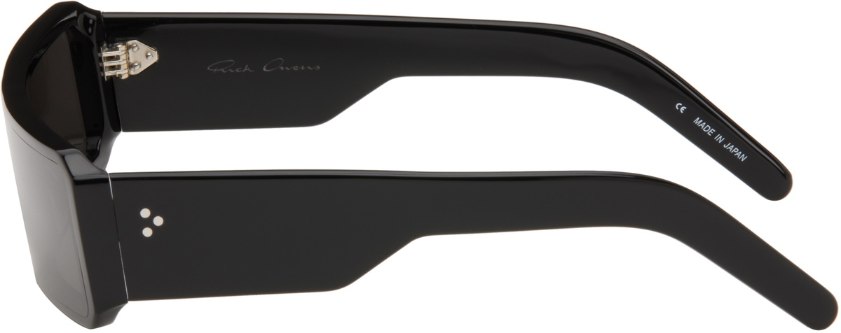 Rick Owens Black Geth Sunglasses