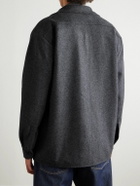 Ghiaia Cashmere - Wool Overshirt - Gray