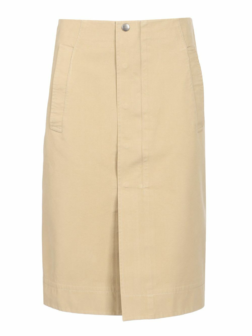 BURBERRY quilted mini skirt Neutro Burberry