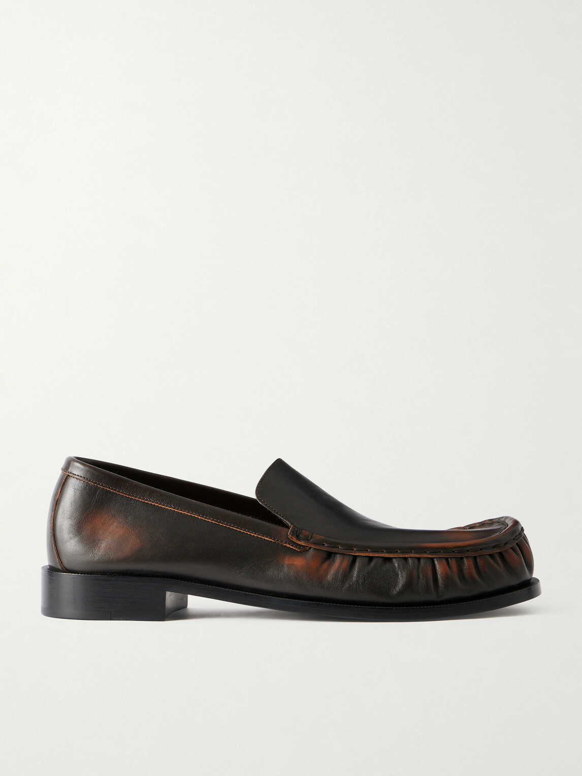 Dries Van Noten - Leather Loafers - Brown