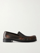 Dries Van Noten - Leather Loafers - Brown