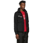 Moncler Genius 7 Moncler Fragment Hiroshi Fujiwara Black Jazz Jacket