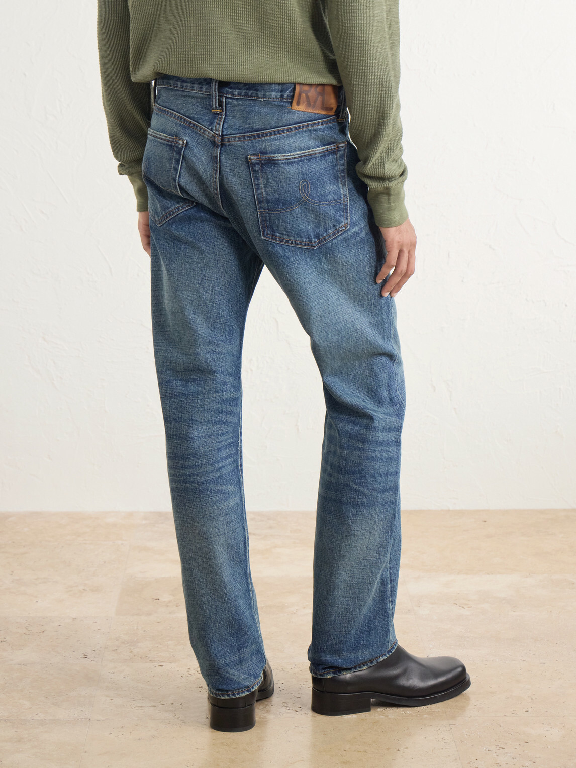 RRL - Straight-Leg Selvedge Jeans - Blue