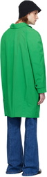 Bally Green Twill Coat